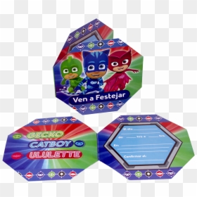 Invitaciones En 3d Pj Mask, HD Png Download - pj mask png