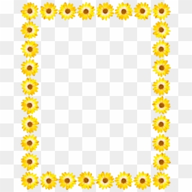 Blue & Yellow Border Design, HD Png Download - yellow star png