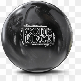 Storm Code Black Bowling Ball, HD Png Download - bowling ball png