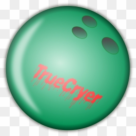 Green Bowling Ball Clipart, HD Png Download - bowling ball png