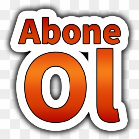 Youtube Abone Ol Png - Abone Ol, Transparent Png - youtube transparent png