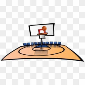 Basketball Court Png - Basketball Courts Clipart, Transparent Png - basketball hoop clipart png