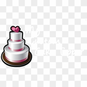 My Custom Cake Topper Clipart , Png Download - Wedding Cake Topper, Transparent Png - wedding cake clipart png