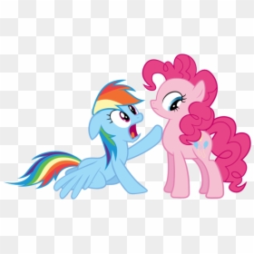 Pinkie Pie My Little Pony Characters, HD Png Download - kneeling png