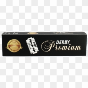 Derby Premium Double Edge Blades 100pk, HD Png Download - barber blade png