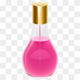Transparent Clear Bottle Png - Perfume Bottle Clipart Png, Png Download - clear bottle png