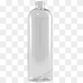16 Oz Clear Pet Plastic Bullet Bottle, 24-410 - Plastic Bottle, HD Png Download - clear bottle png