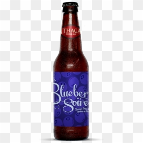 Ibc Blueberrysoiree Bottle Web - Ithaca Beer, HD Png Download - clear bottle png