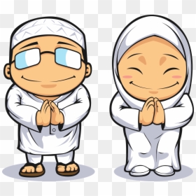 And Muslim Royalty-free Vector Female Prayer Male Clipart - Muslim Man Vector Png, Transparent Png - man praying silhouette png