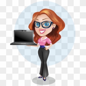 Payroll & Work Place Pensions - Accountant Character Vector Png, Transparent Png - woman holding money png