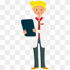 Doctor, Woman - Health Check Up Cartoon, HD Png Download - woman holding money png