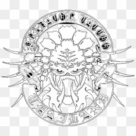 Predator Tattoo Samui Logo - Line Art, HD Png Download - tattos png