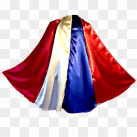 #cape #wonderwoman #merica #superhero #redwhiteandblue - Silk, HD Png Download - super hero cape png