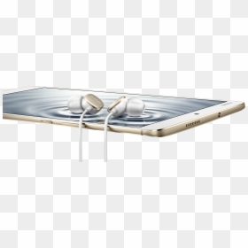Huawei Mediapad M3 With Akg Earphones - Huawei Mediapad M3 Lite Silver, HD Png Download - clothes rack png