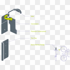 Diagram, HD Png Download - clothes rack png