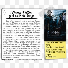 Serial Harry Potter Y El Caliz De Fuego - Iron Man, HD Png Download - caliz png