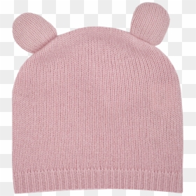 Knit Cap, HD Png Download - pink teddy bear png