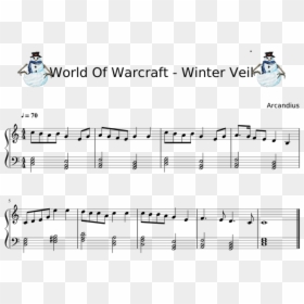 World Of Warcraft - Sheet Music, HD Png Download - world of warcraft.png