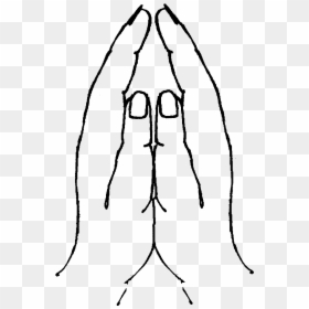 Praying Hands Hand Child Prayer Clip Art Transparent - Child Praying Hand Png, Png Download - man praying png