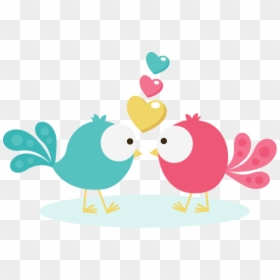 Birds In Love Png, Transparent Png - beijo png