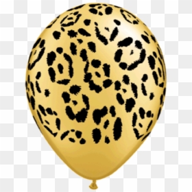 Leopard Spots 11r Gold - Cheetah Print Balloons, HD Png Download - leopard spots png