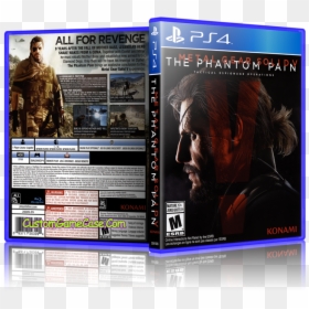 Metal Gear Solid V The Phantom Pain - Metal Gear Solid V Cover, HD Png Download - metal gear solid alert png