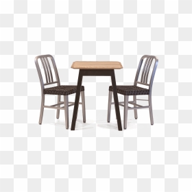 Cafe Table Png - Transparent Chair And Table Png, Png Download - tables and chairs png