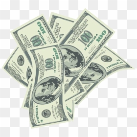 Cash Clipart Money Clip Art Falling Register Free Transparent - Transparent Background Money Clipart, HD Png Download - falling cash png