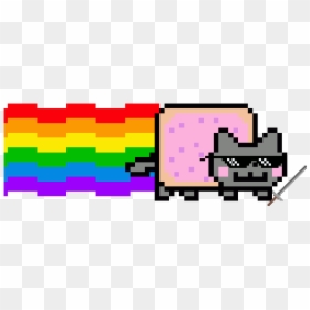 Nyan Cat Mlg Png, Transparent Png - nyan cat transparent png