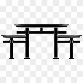 Transparent Torii Gate Png - Miwa Torii Gate, Png Download - torii gate png