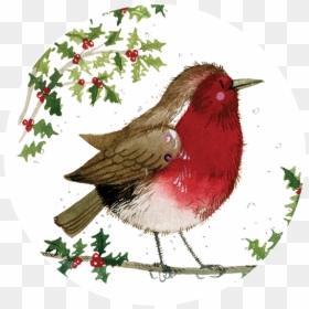Alex Clark Robin Special Friend Christmas Card, HD Png Download - gift tags png