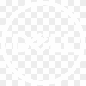 Dell Logo White Png, Transparent Png - dell logo white png