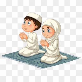 Muslim Praying Clipart - Muslims Praying Clipart, HD Png Download - praying silhouette png