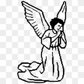 Angel Clip Art, HD Png Download - praying silhouette png