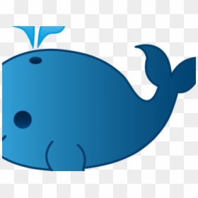 Sperm Whale Clipart Free Baby - Blue Whale Cartoon, HD Png Download - baby whale png