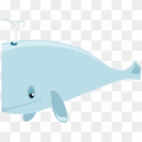 Transparent Fat Clipart - Cartoon Whale, HD Png Download - baby whale png