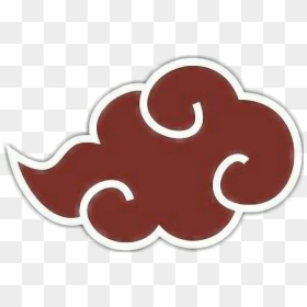 #akatsuki #naruto #nuage - Naruto Akatsuki Logo, HD Png Download - nuage png