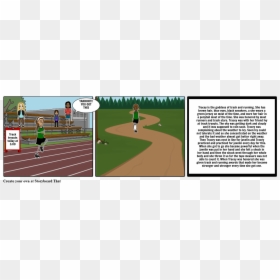 Ddr Zeitung, HD Png Download - running track png