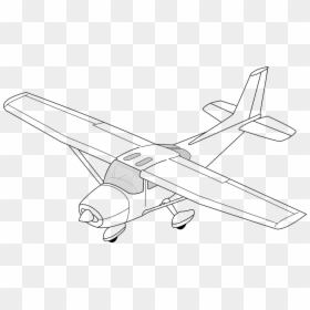 Cessna 172 Clipart, HD Png Download - cessna png
