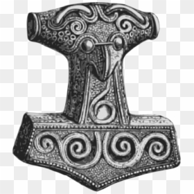 Thor Hammer Norse Mythology, HD Png Download - thor hammer logo png