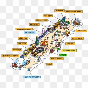 Diagram, HD Png Download - ice castle png