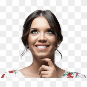 Young Woman With Gorgeous Smile - Girl, HD Png Download - young girl png
