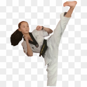 Transparent Taekwondo Png - Young Girl Karate, Png Download - young girl png