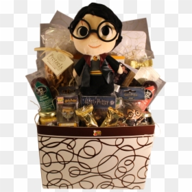 Harry Potter Christmas Gift Basket, HD Png Download - harry potter broom png