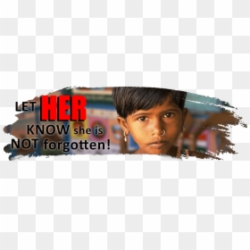 Let Her Know She"s Not Forgotten - Album Cover, HD Png Download - young girl png