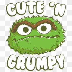 Cute N Grumpy, HD Png Download - baby sesame street png