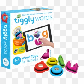 Words Sesame - Tiggly Words, HD Png Download - baby sesame street png