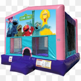 Austin Bounce House Rentals - Adventures Of Elmo In Grouchland Follow, HD Png Download - baby sesame street png
