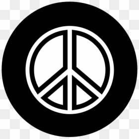 Respectful Symbol, HD Png Download - white peace sign png