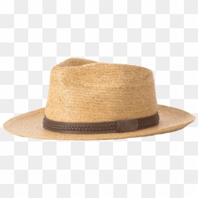 R11 Charlie Fedora Straw Hat - Tilley Raffia Hat, HD Png Download - summer hat png